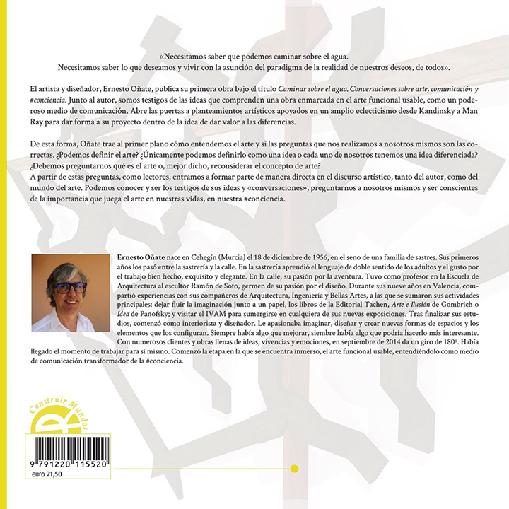 Libro CAMINAR SOBRE EL AGUA by Ernesto oñate